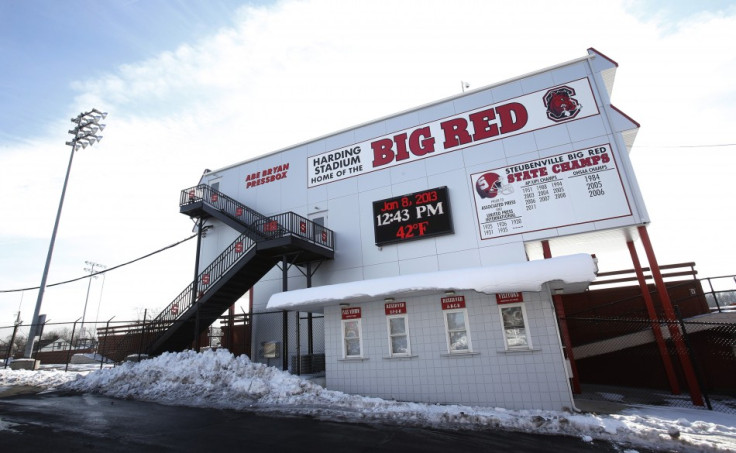 Harding Stadium, home of the Steubenville High Big Red football team sits in the middle of Steubenville, Ohio (Reuters)