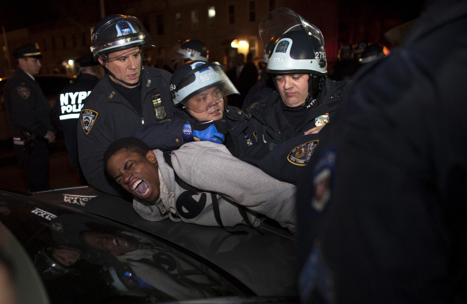 Brooklyn Riots: 46 Arrested after Reports Kimani Gray, 16, Shot in Back ...