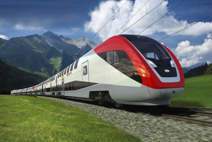 bombardier double deck train switzerland