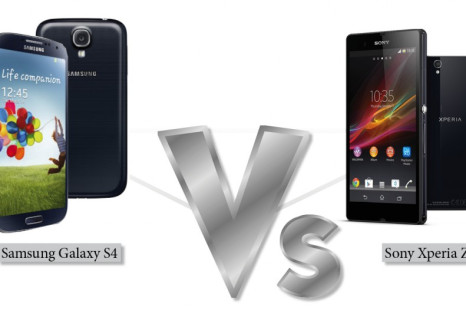 Samsung Galaxy S4 vs Sony Xperia Z