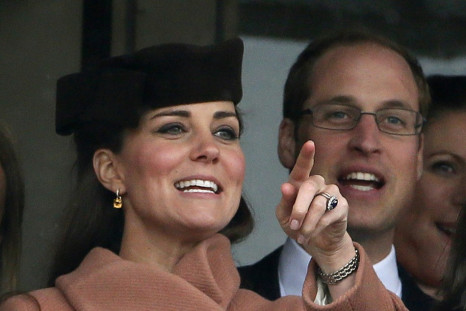 The Duke and Duchess of Cambridge were there to cheer on the 66-1 shot Monbeg Dude (Reuters)
