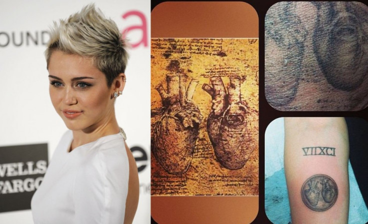 Miley Cyrus' New Heart Tattoo