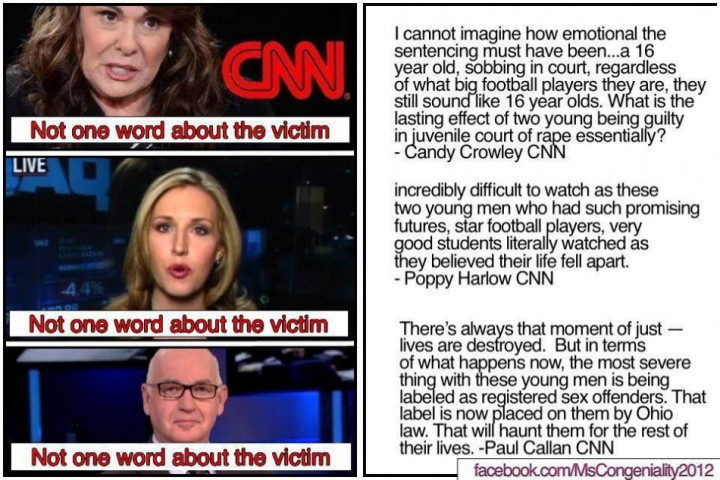 CNN's coverage of the conviction was condemned by woman's right groups CNN's coverage of the conviction was condemned by woman's right groups
