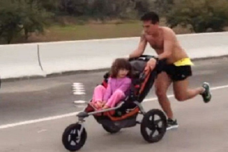 Iram Leon pushes Kiana in race