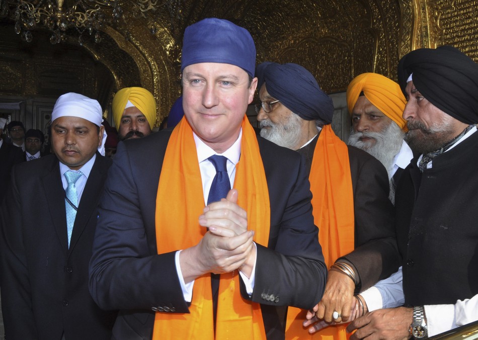 David Cameron amritsar