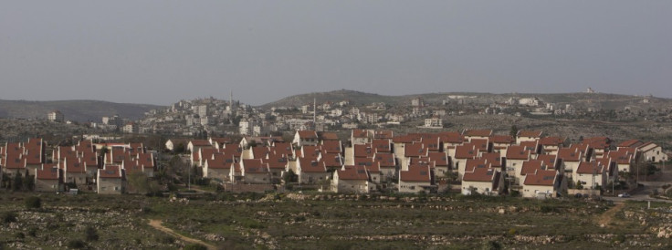 A general view of the West Bank Jewish settlement of Ofra, north of Ramallah