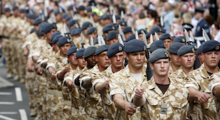 British soldiers