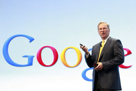 Google chairman Eric Schmidt