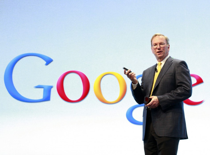 Google chairman Eric Schmidt
