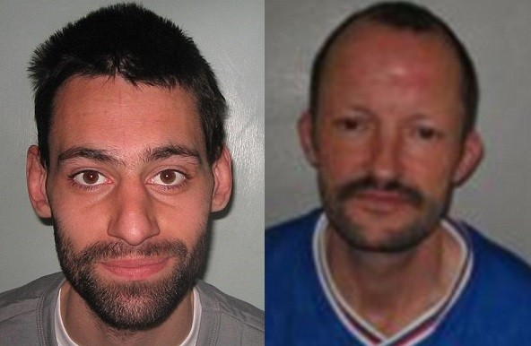 Matthew Tinling (L) and Richard Hamilton  were staying together in a homeless shelter
