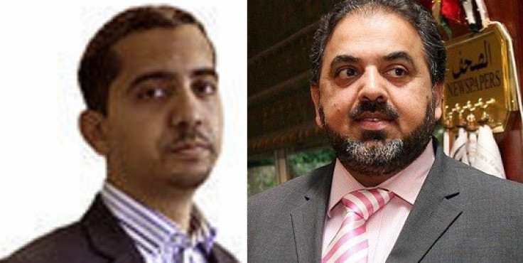 Mehdi Hasan (L) wrote the piece after Labour peer Lord Ahmed was suspended for making anti-Semitic remarks (Twitter/Reuters)