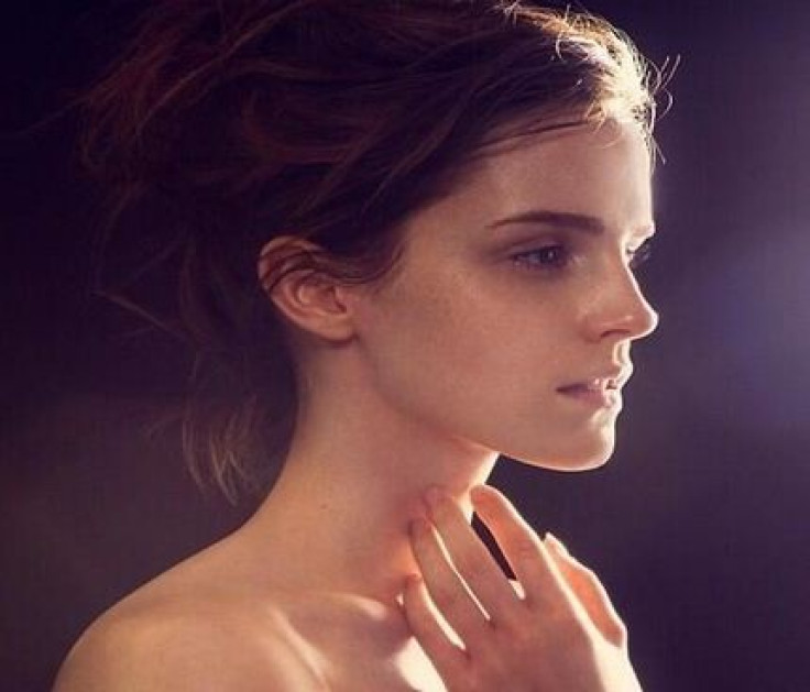 Emma Watson poses nude for James Houston's Natural Beauty 2013 Book