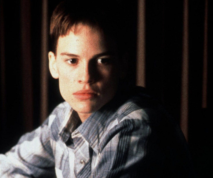 Hilary Swank portrayed Brandon Teena, a real-life case of young girl who passed as a boy in the 1999 film, Boys Don’t Cry.
