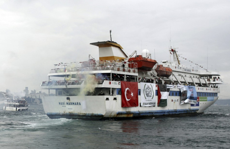 Turkish ship Mavi Marmara, carrying pro-Palestinian activists to take part of a humanitarian convoy