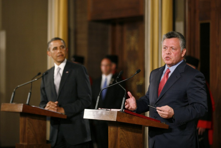 Barack Obama and King Abdullah II