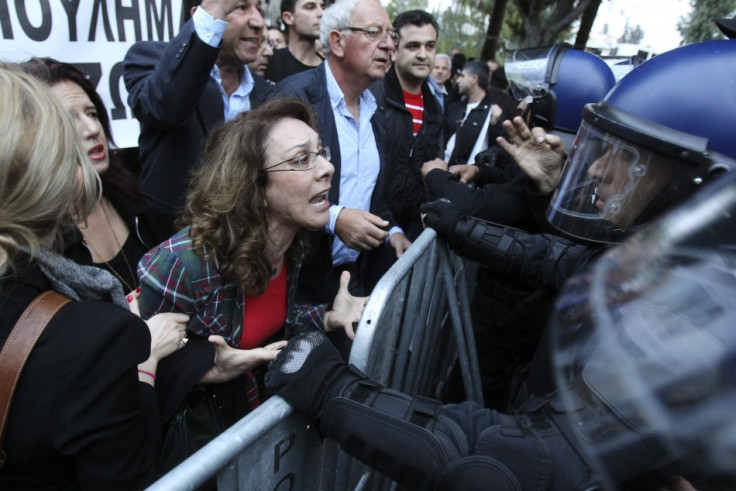 Cyprus protest