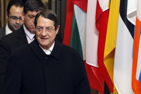Cyprus' President Nicos Anastasiades