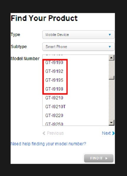 Samsung Galaxy S4 Mini