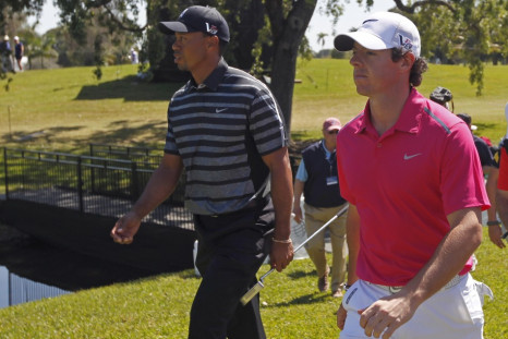 Tiger Woods and Rory McIlroy