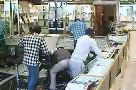 The gang made off with more than £1m worth of goods during the raids  (Met Police)