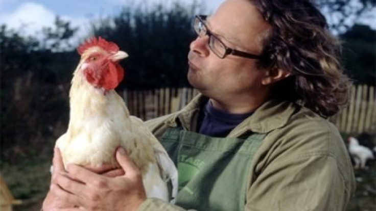 Hugh Fearnley-Whittingstall, devised a placenta recipe with mother Rosie Clear for a party to celebrate the birth of her daughter (Channel 4)