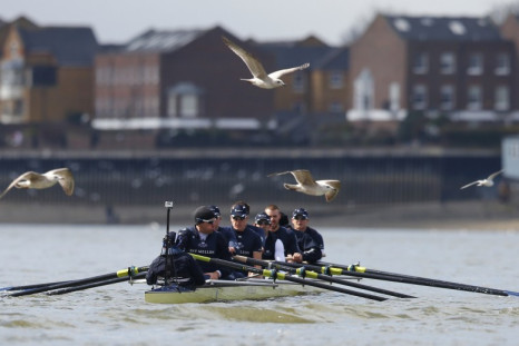 The Oxford University crew