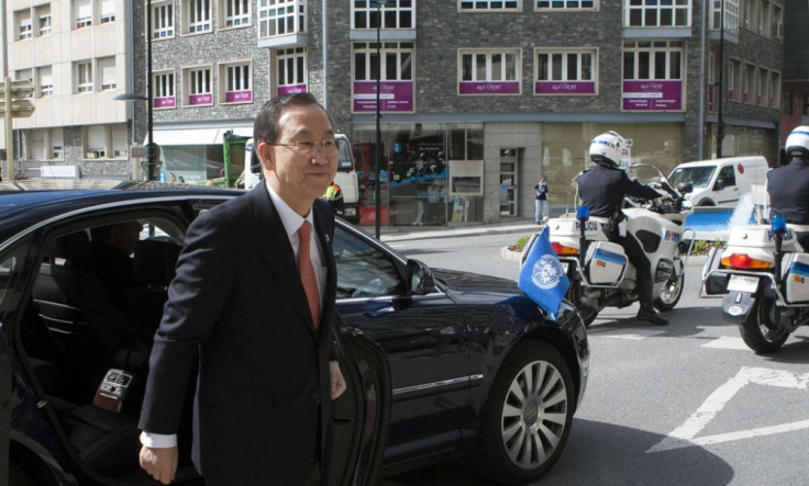 UN Chief Ban Ki Moon