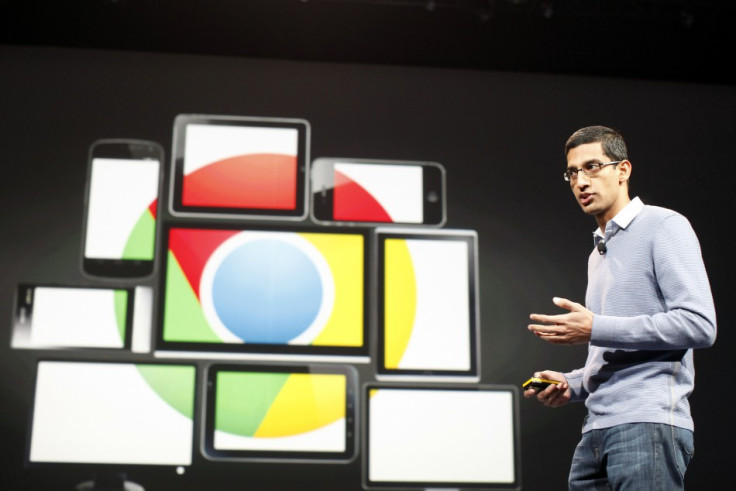 Head of Chrome Sundar Pichai