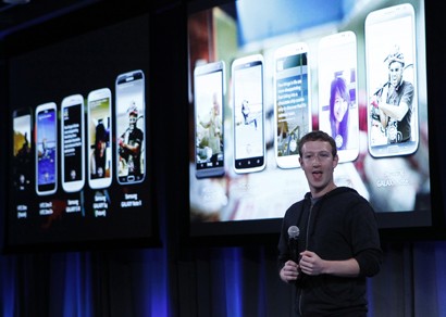 Mark Zuckerberg Launches Facebook Home