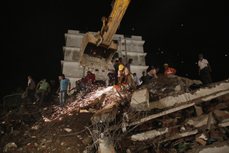 Building Collapse in Mumbai, India