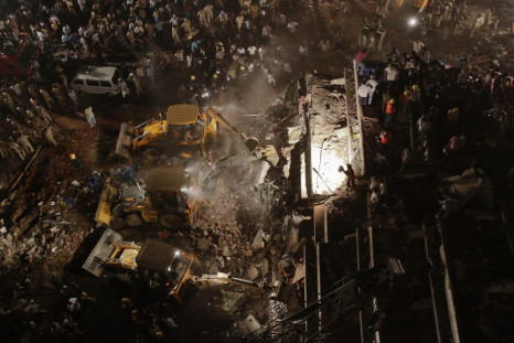 Building Collapse in Mumbai, India