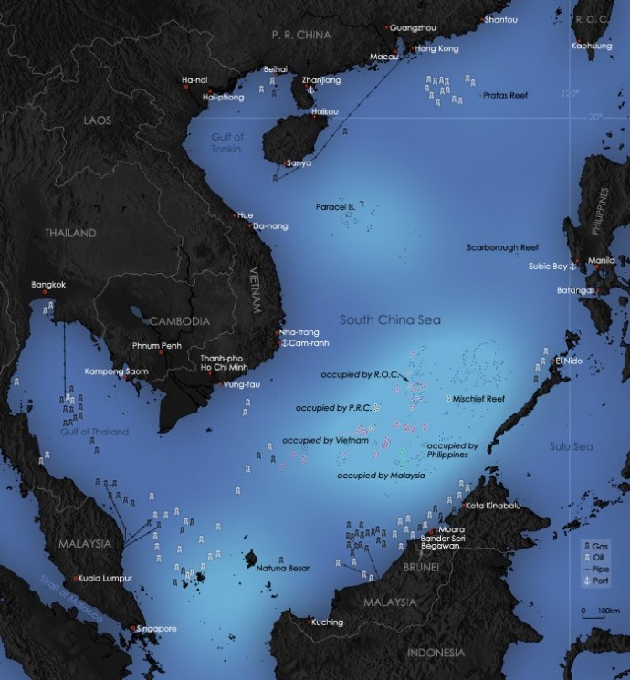 China Building Offshore Military Base in South China Sea