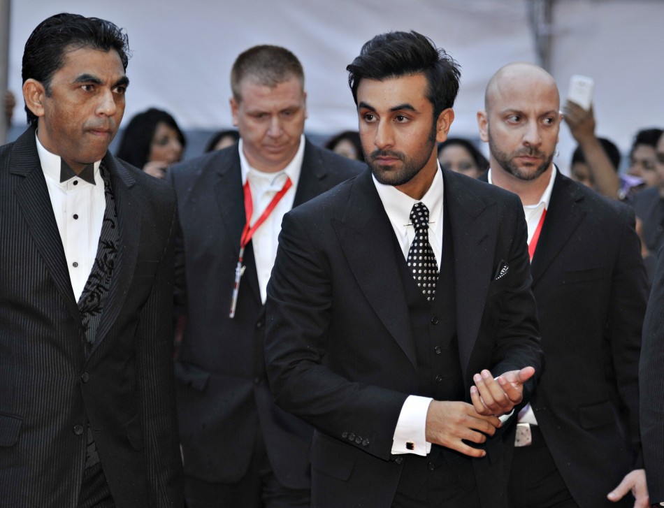 Actor Ranbir Kapoor C arrives for the inaugural Times of India Film Awards in Vancouver, British Columbia April 6, 2013.