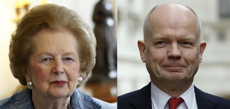 William Hague defends the move to fund Margaret thatcher's funeral with taxpayer's money (Reuters)