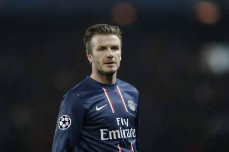 Former Real Madrid star David Beckham returns to Camp Nou