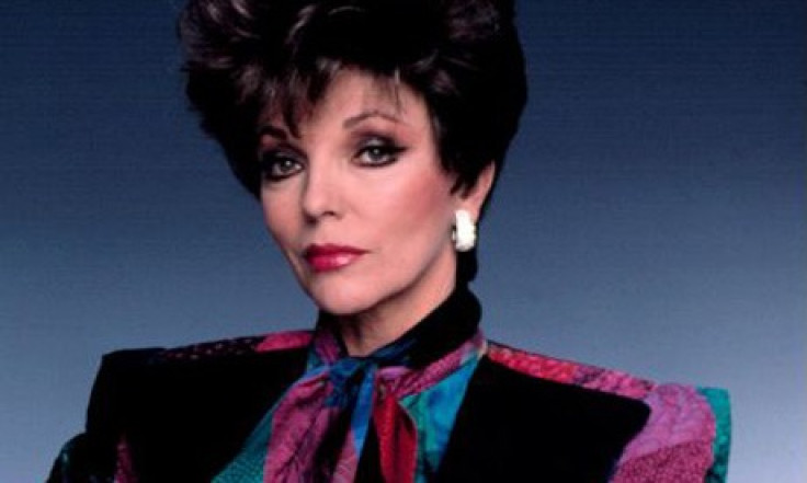 Joan Collins: Power dressing's high point