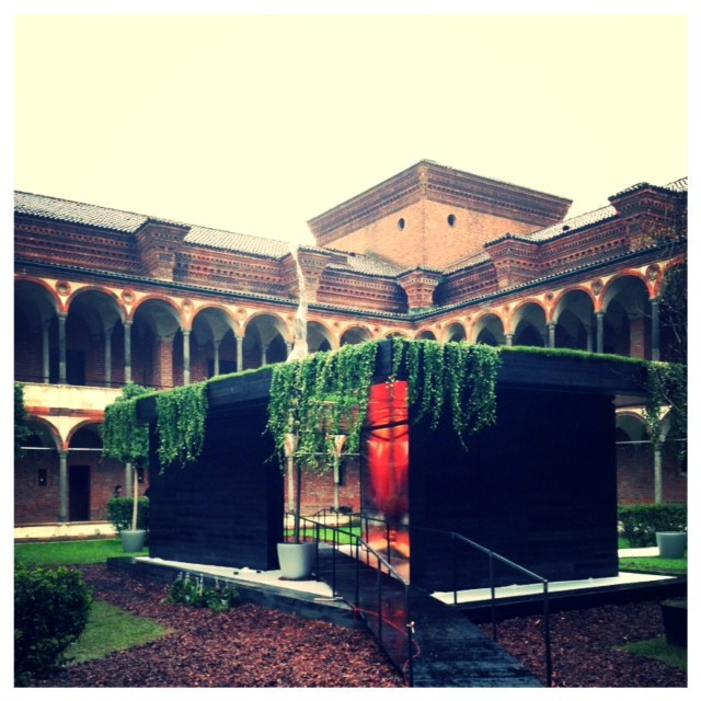 Be Open selected Christophe Pillet to design the House of Senses Installation for Milan Design Week 2013 (Photo: Lianna Brinded)