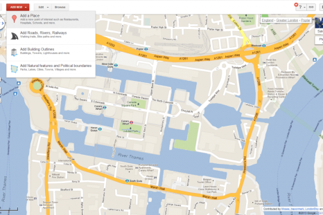 Google Map Editing arrives in UK