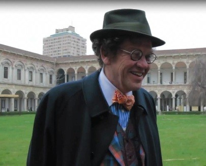 Philippe Daverio speaks with IBTimes UK in Milan Italy (Photo: IBTimes UK)