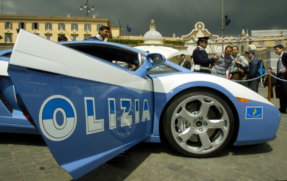 Italian Police Lamborghini 1