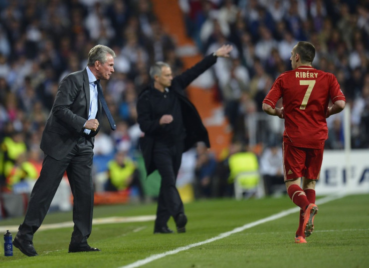 Yupp Heynckes and Jose Mourinho