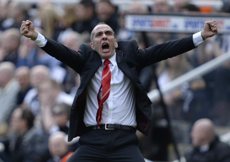 Paolo Di Canio celebrate goal at St James' Park