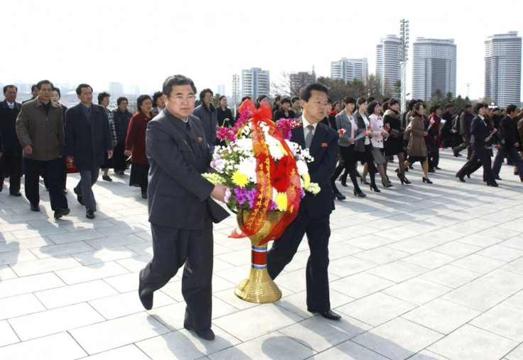 North Korea marks founder's birthday