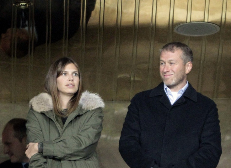 Chelsea owner Roman Abramovich and Dasha Zhukova