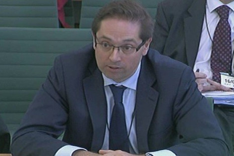 Paul Massara, CEO at RWE npower gives evidence at the Energy Energy and Climate Change Select Committee (Photo: Parliament TV)
