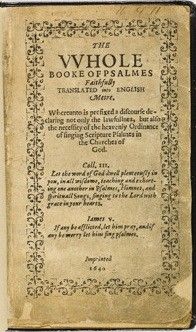 Bay Psalm Book