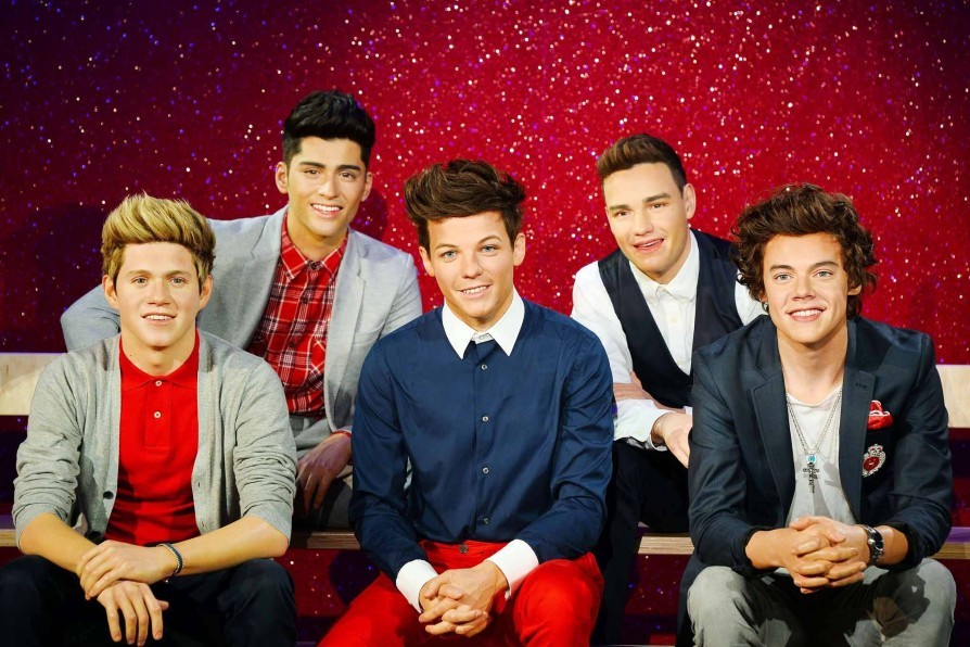 One Direction Waxworks Unveiled at Madame Tussauds