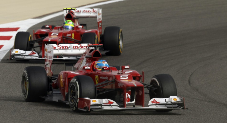 Felipe Massa and Fernando Alonso