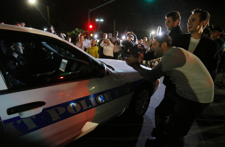 Relief and jubilation from the Boston crowds as the five-day ordeal is over