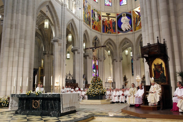 Madrid's Almudena Cathedral.